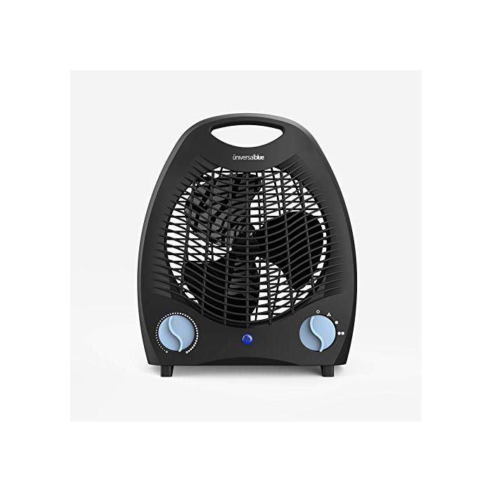 Chauffage portable électrique - UNIVERSALBLUE - 2000 W - Bleu - Convection - Portable - Montage sur table - Intérieur