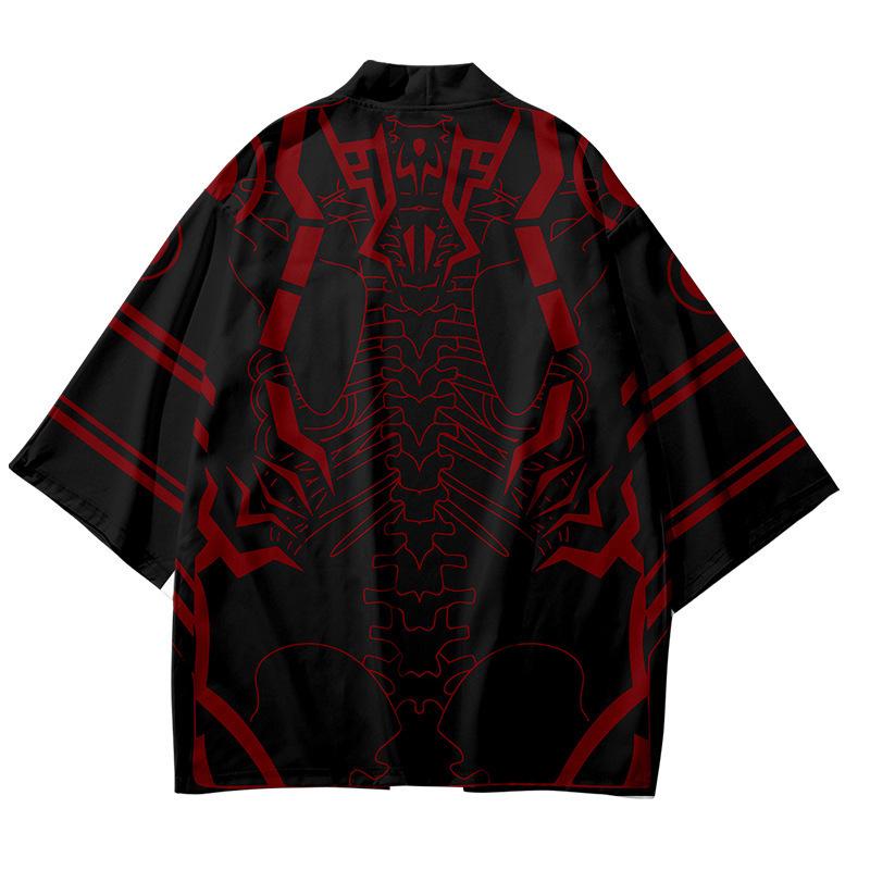 Jujutsu Kaisen Stylish 3D Printed Kimono Cloak