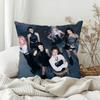 Hot Kpop BBabymonsterS We Go Up Pillow Case Bedroom Sofa Living Room Backrest Decoration Square Cushion Nap Time