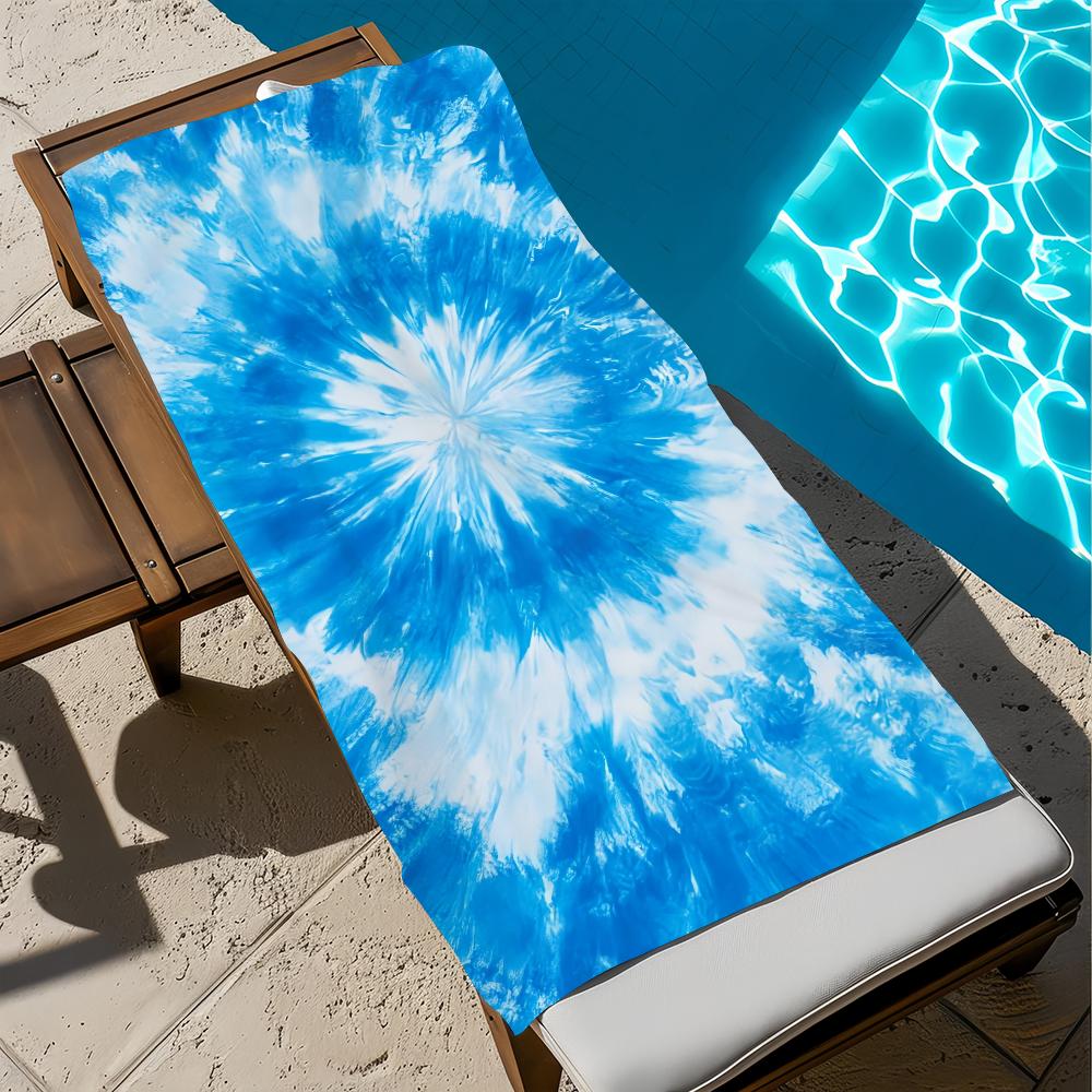 T-tie d-dye Towel Beach Quick Dry Soft Pool Towels Gift for Travel Gym Shower Camping sports
