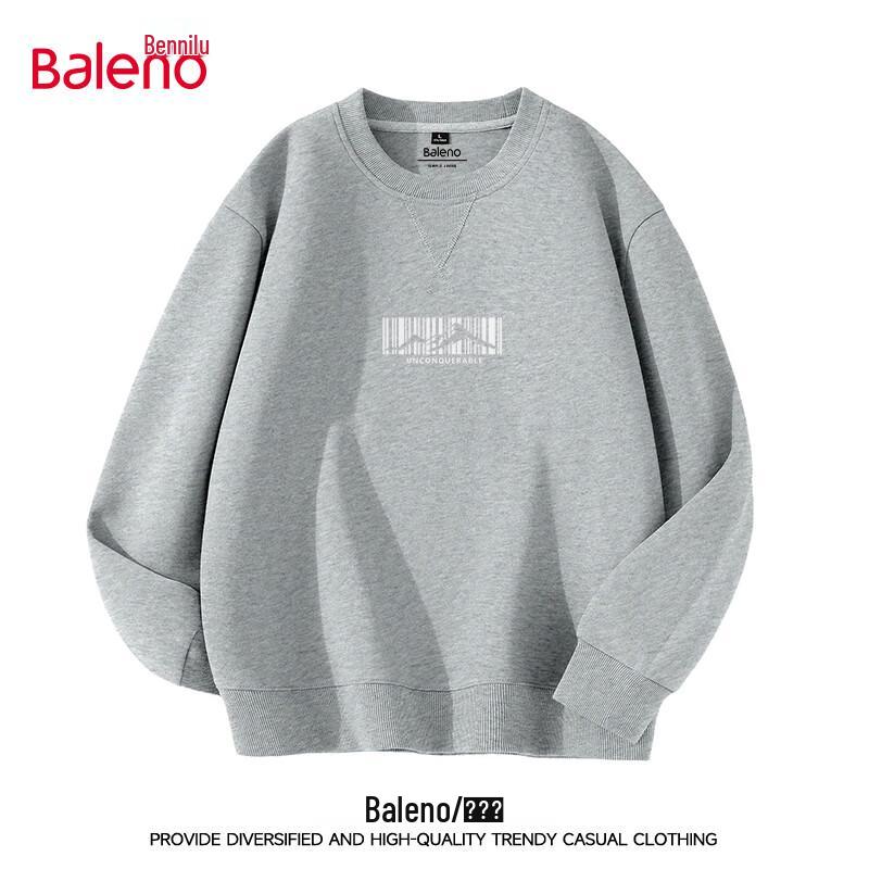 Baleno Men's Heavyweight Knit Crewneck Sweatshirt