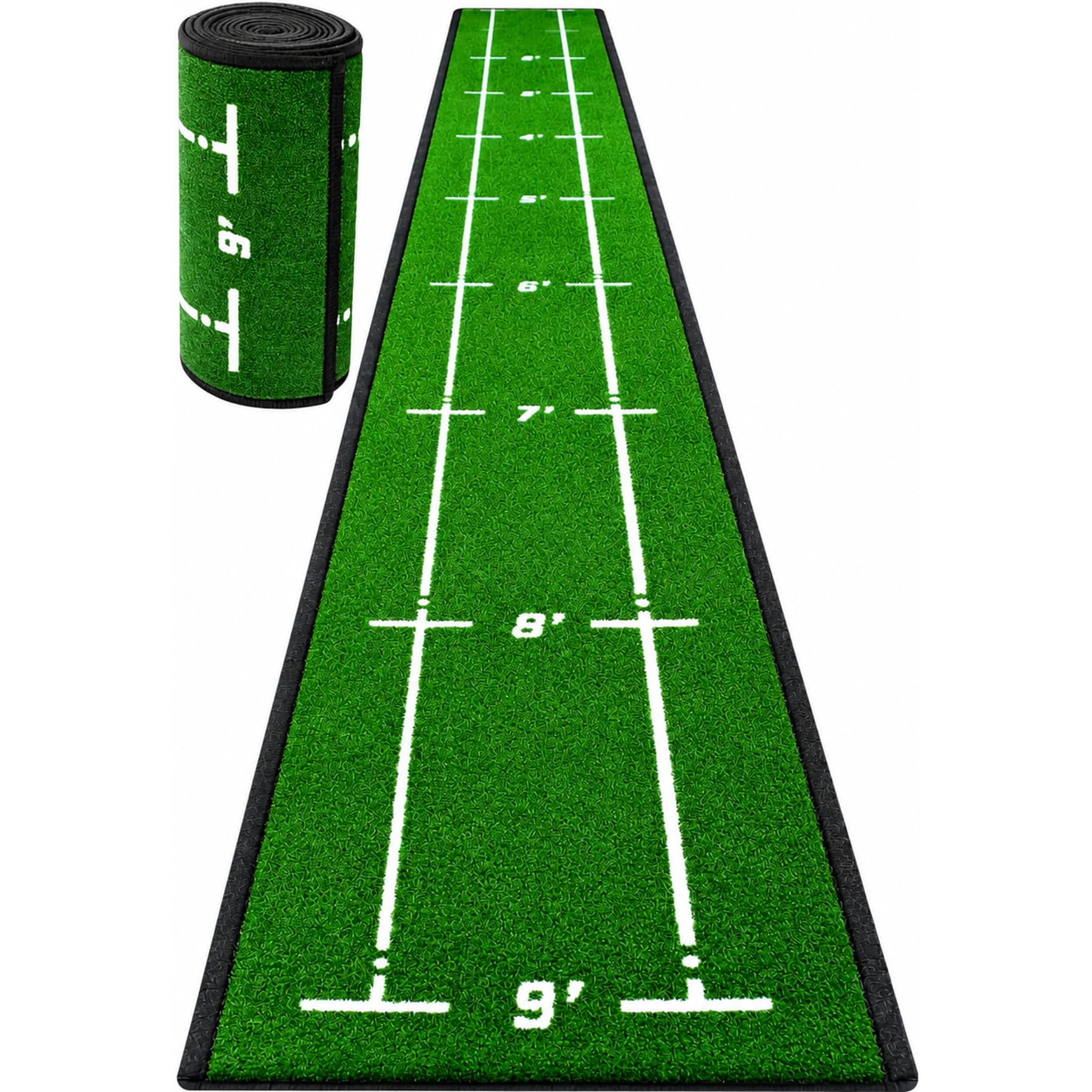 Gavit Putting Mat Golf Practice Mat Putting Practice Aid Putter Training