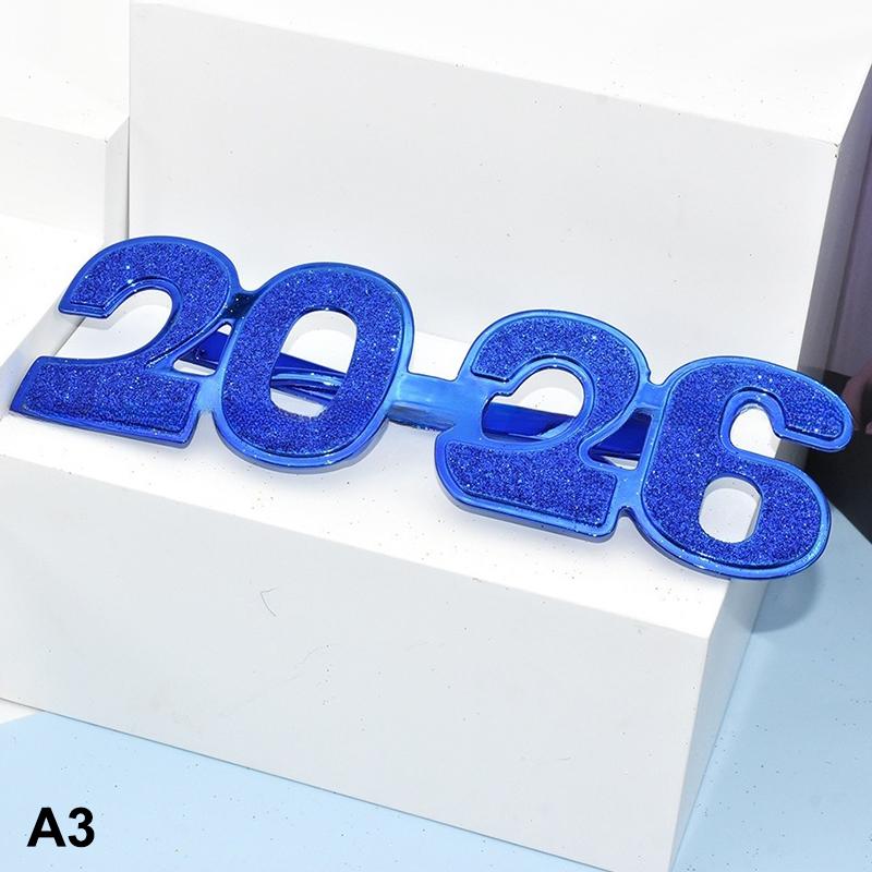 

2026 Номер Очки 2026 Счастливого Года Очки Бриллиантовые Блестящие Солнцезащитные Очки Косплей Реквизит Украшение для Рождественской Вечеринки Смешные Очки