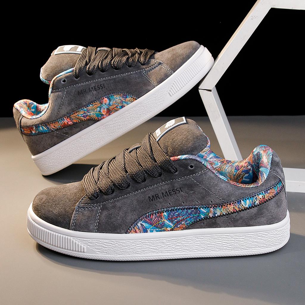 Scarpe Casual da Coppia Nuove Antiscivolo Resistenti all'Usura Suola Morbida Sneakers con Zeppa Moda Uomo Comode Scarpe Basse Donna