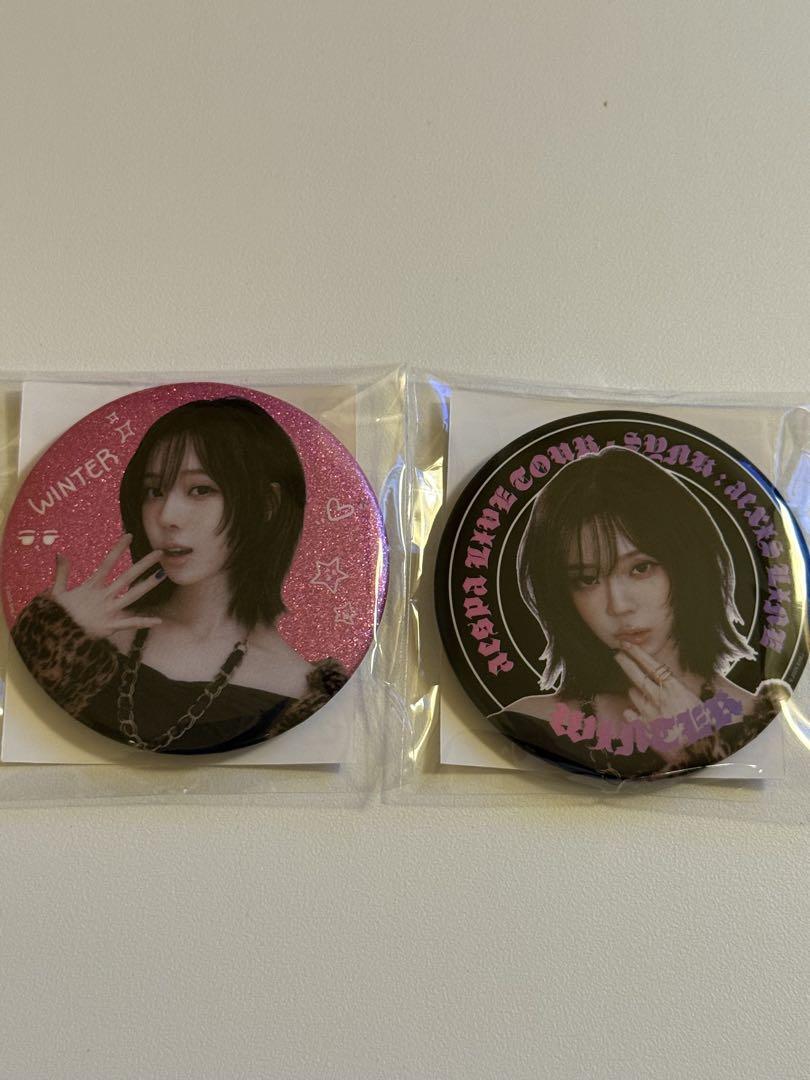 

[USED] aespa 2025 LIVE TOUR Random Toy Can Badge Winter