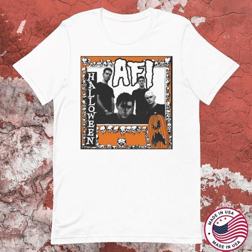 AFI Band I Remember Halloween Heavy Cotton White T Shirt S-5XL CM562 XXL