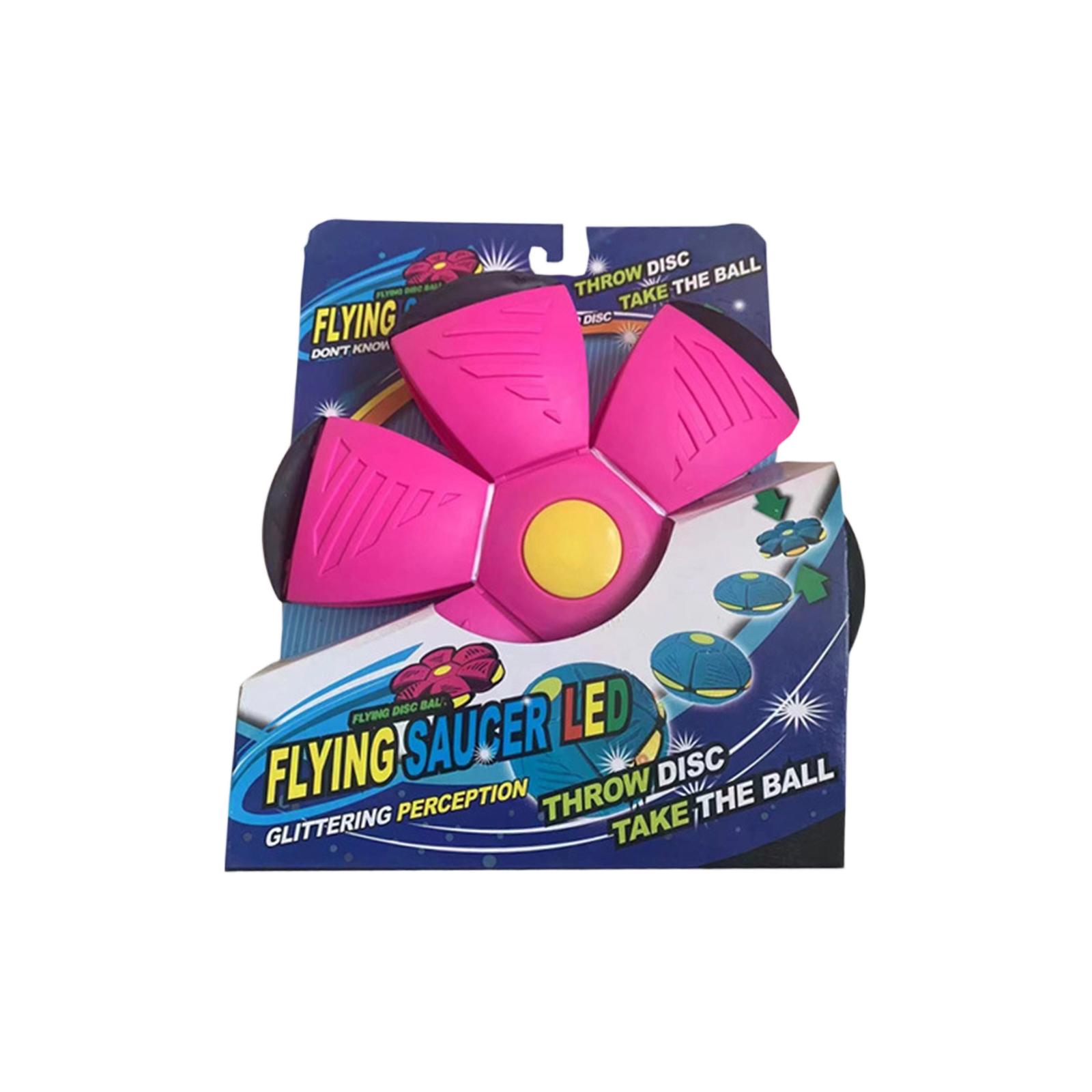 

Children s Bouncing Ball, Metaball, Flying Saucer, Bouncy Ball, Parent-Child Interaction, Form Switchable, With 6 Light One Size