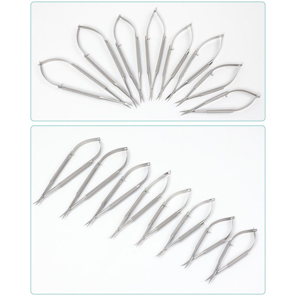 New Round Handle Stainless Steel Cuticle Nipper Pliers Dead Skin Remover Squeeze Straight Manicure Scissors Eyebrow Beauty Tools