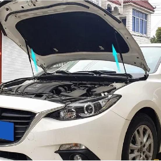 1 Set Gas Struts For Mazda3 Axela BM BN BY 2014-2018 Front Hood Bonnet Modify Lift Support Damper Shock Absorber Prop Rods
