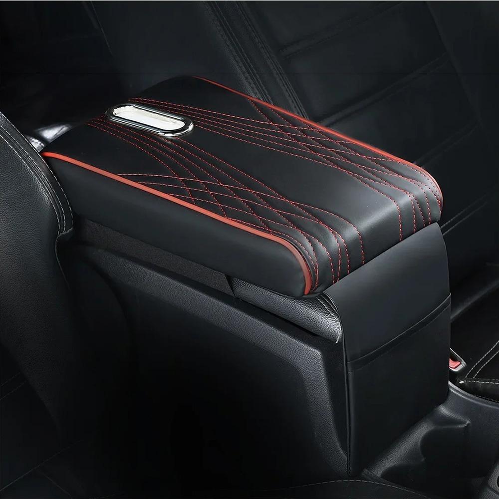 Elbow Support Car Armrest Cushion Tissue Box Arm Rest Protector  Middle Armrest