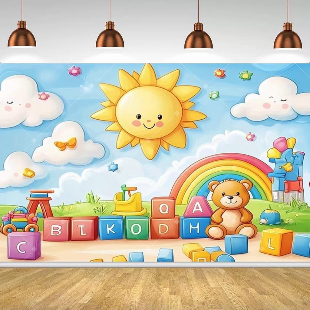 Kindergarten Graduation Photo Fund, Preschool Graduation Celebration Banner for Children, Children's Graduation Photo Decoration.