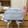 Striped Backpack, Student Schoolbag, Commuter Large-capacity Backpack