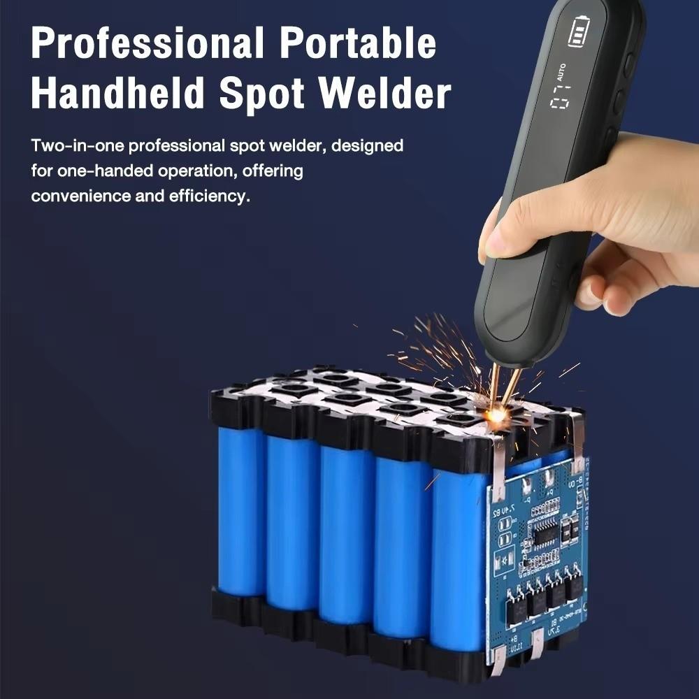 Adjustable Spot Welder Handheld Mini Battery Welder Spot Welding Machine Nickel Strips