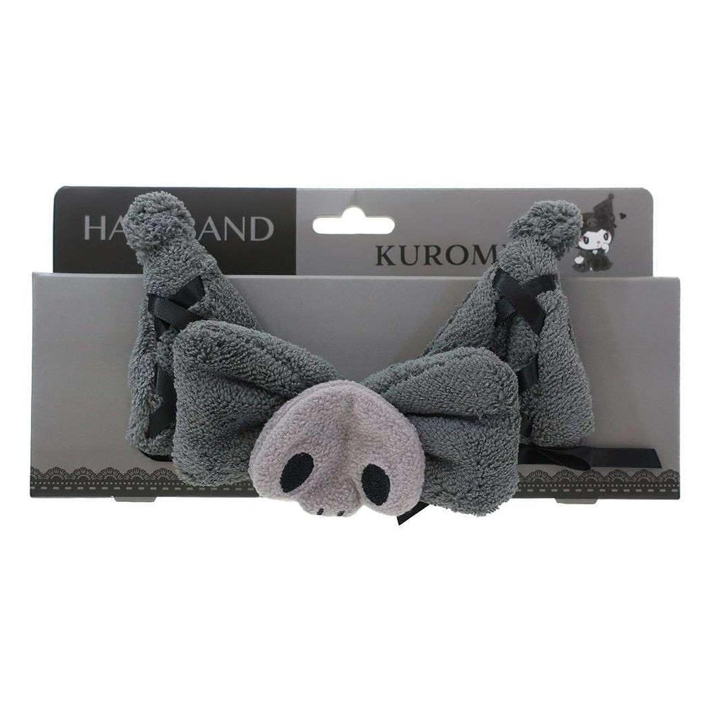 Marushin Sanrio Kuromi Midnight Black One Size Fits 3825001800 Hairband, Most, Girl's Character,