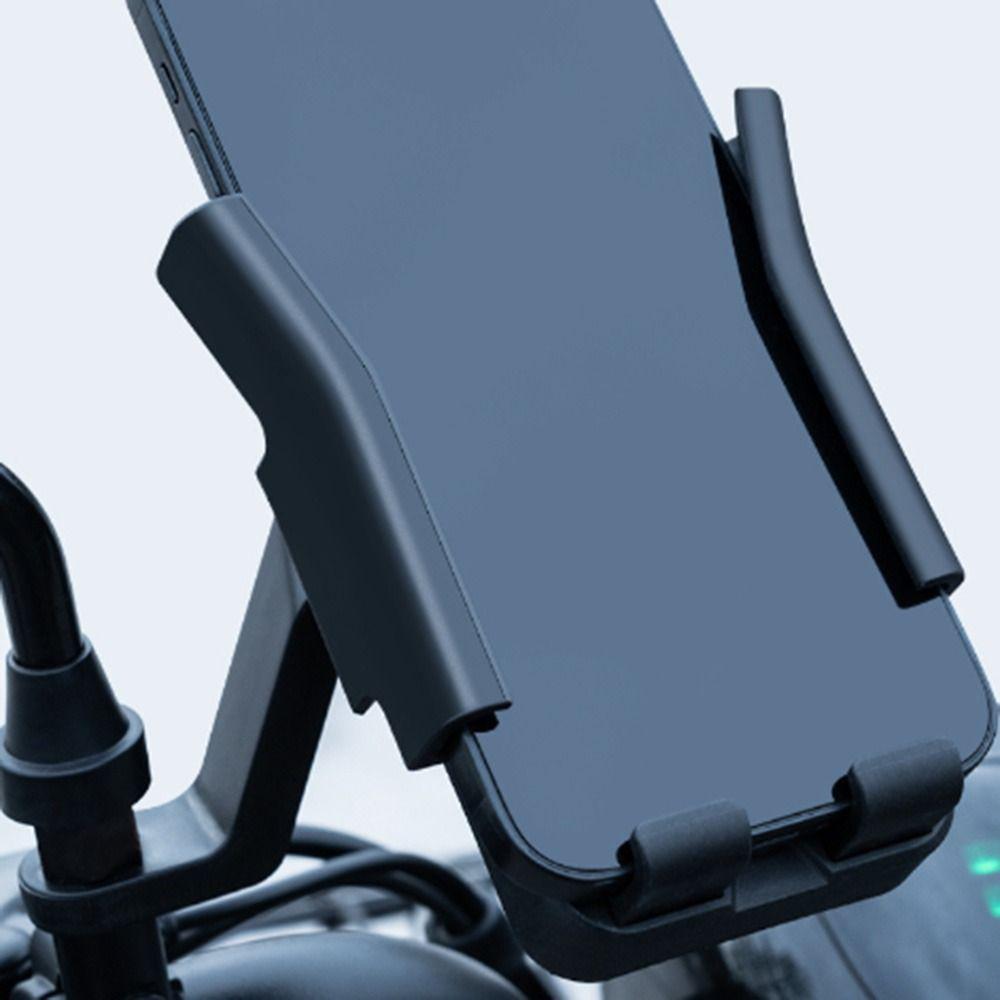 Drehbarer Sonnenschutz-Handyhalter Schwarze Handyhalterung für Motorradzubehör