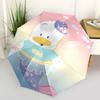 1pc Mermaid Duck Umbrella - Automatic Opening/Closing with Foldable Design, Iron Frame, Outdoor Use, Festival Gift for Fans, Travelers, Daily Use.Q079