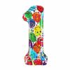 40 Inch Aluminum Foil Number Balloon Colorful 2024 New Year Large Size Balloon Celebration Decoration Party Supplies
