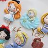 Kawaii Princess Fridge Stickers Little Girls Gifts Message Board Magnetic Stickers Home Decoration