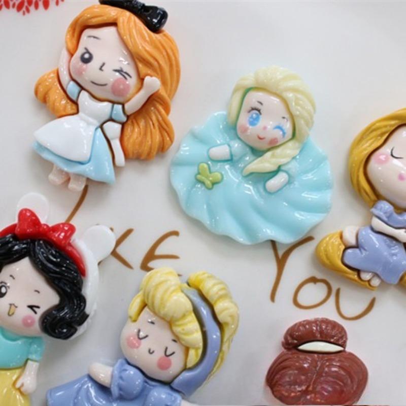 Kawaii Princess Fridge Stickers Little Girls Gifts Message Board Magnetic Stickers Home Decoration