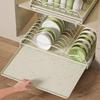 Pull Out Dish Rack Drying Rack, Dishes Utensils Plate Organizer, under Cabinet
