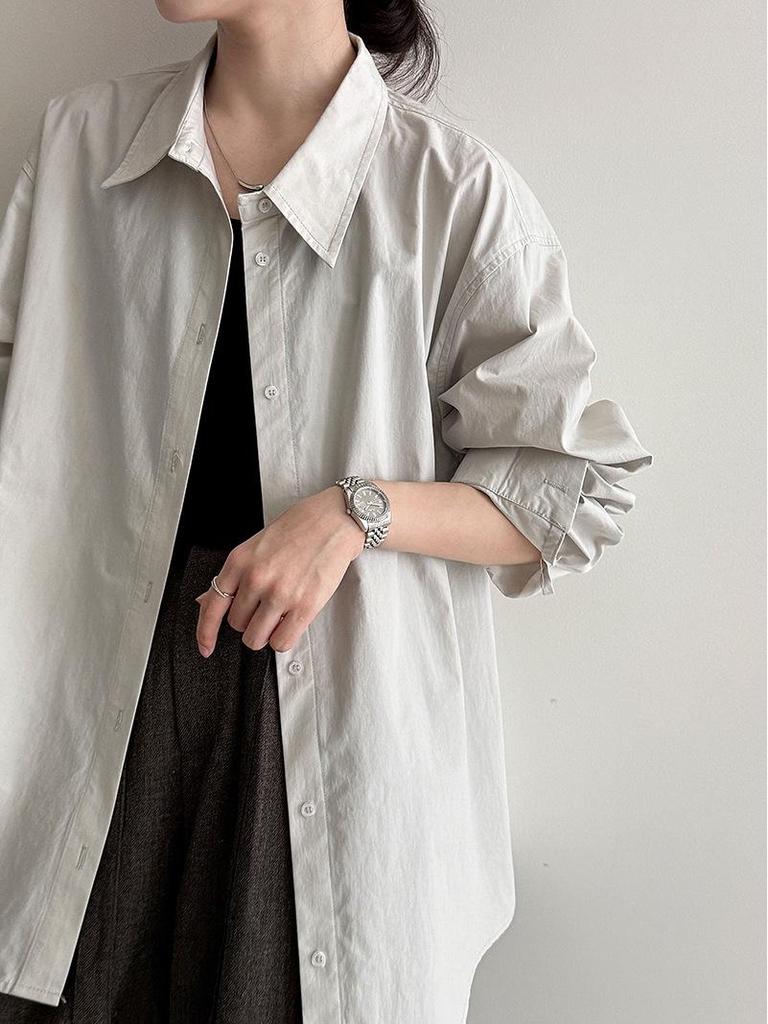 Lu Xi Women's Multi-Color Korean Style Lapel Long-Sleeve Jacket Spring 2026