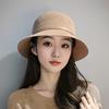 Sunscreen Hat Women'S Spring And Summer Bucket Hat Foldable Fashion Show Young Sun Hat Woven Straw Hat