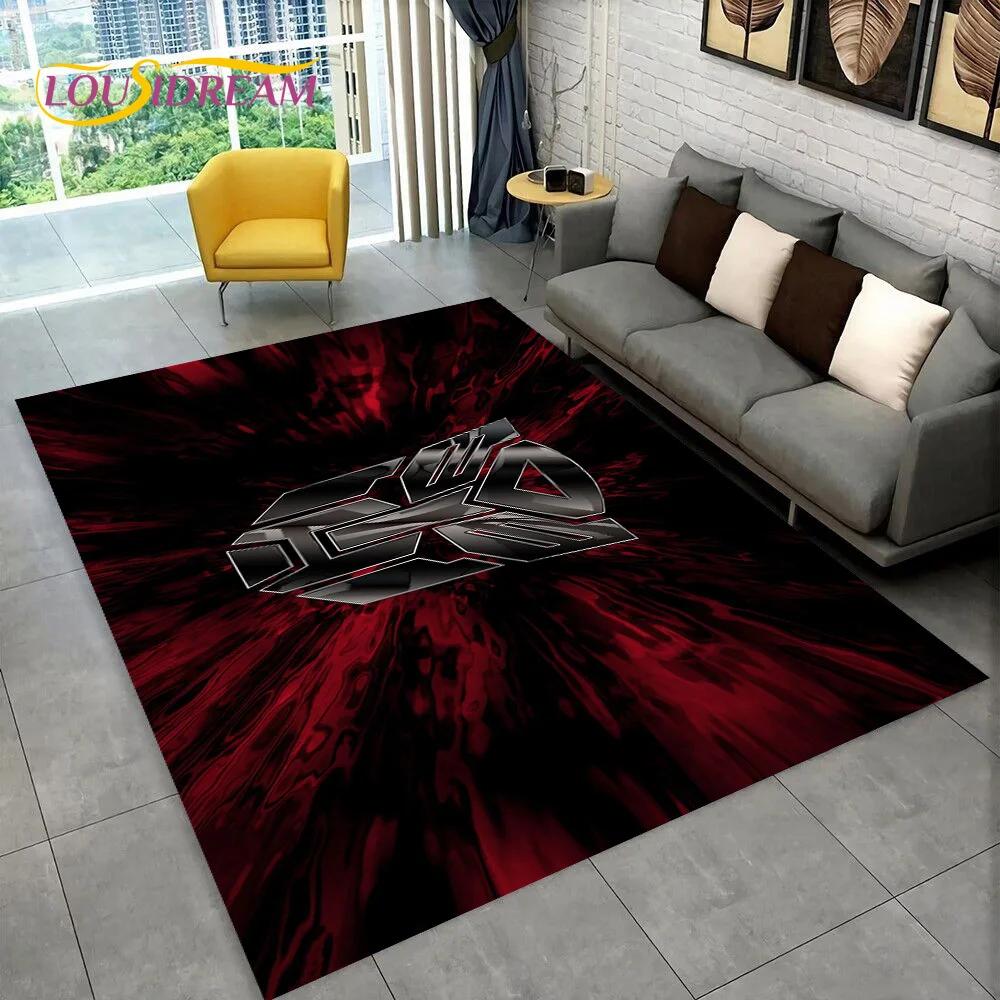 Cartoon T-Transformers Autobots 3D Carpet Rug for Bedroom Living Room Home Sofa Decoration,Children Game Large Decor Floor Mat