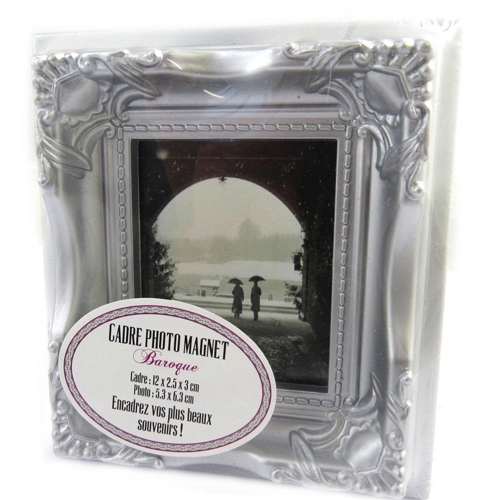 Les Trésors De Lily [M1501] - Silver 'Scarlett' Magnetic Photo Frame