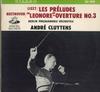 10inch Record ANDRE CLUYTENS BERLIN PHILHARMONIC  Liszt Les Preludes Beethoven Leono 5SA5009PROMO ANGEL Japan Classical Used