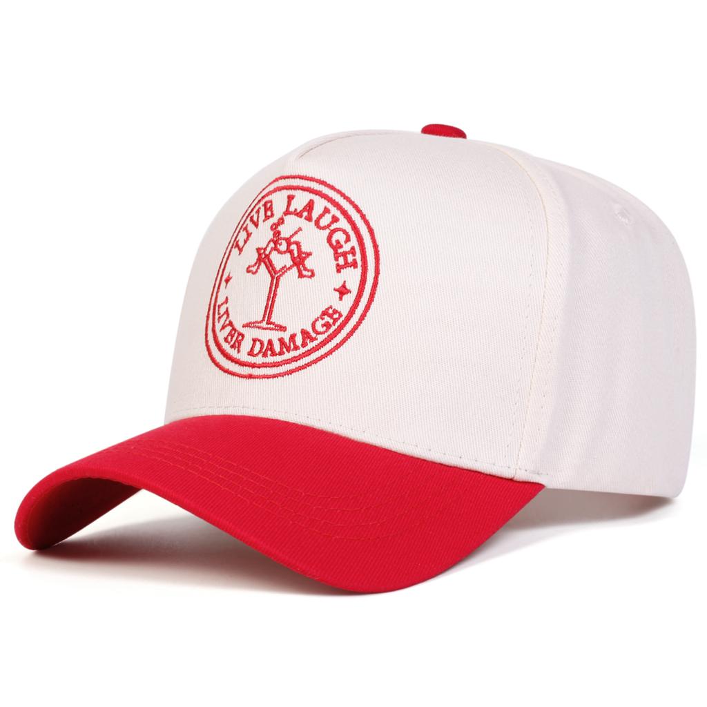 Unisex Baseballkappen mit Buchstabenstickerei Outdoor Verstellbar Frühling und Herbst Lässiger Sonnenschutzhut