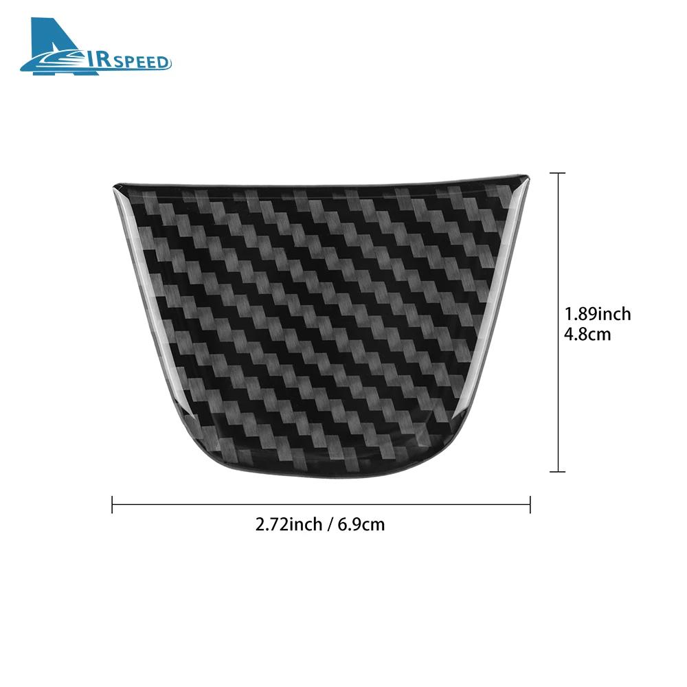 Adesivo in Vera Fibra di Carbonio Morbida per Seat Ibiza 6j 2012 2013 2014 LHD RHD Volante Auto Cornice Inferiore Centrale Finitura Interna