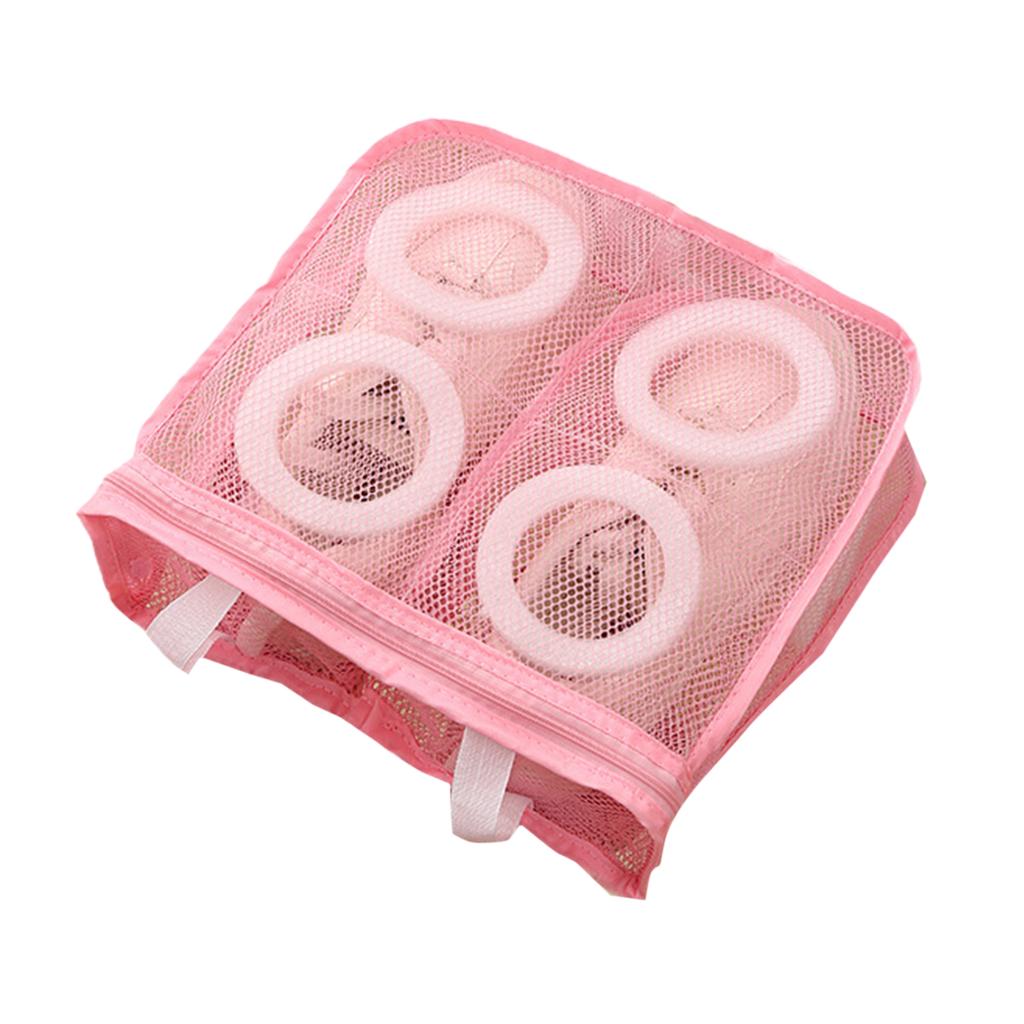 Schuhwaschmaschinenbeutel Doppelt Robuste Netzdesigns Passend für Sneaker bis Größe 13 Schützende Sportschuhe und Flache für den täglichen Gebrauch