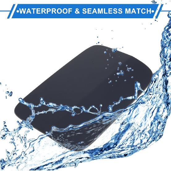 Fuel Tank Door Cap for Mercedes-Benz X204 2010-2015 Fuel Filler Flap Cover Clip Type No.2047570306 Primer ABS