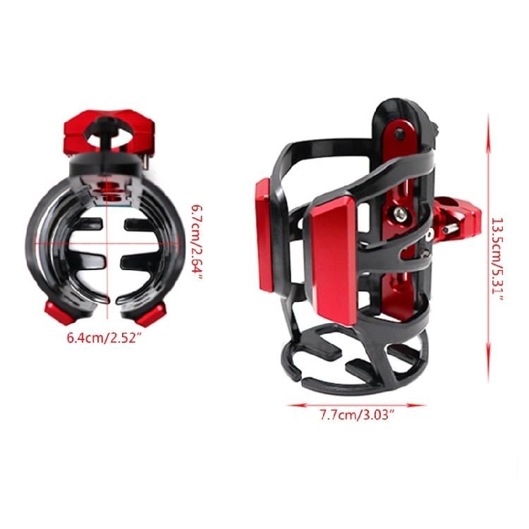 Water Bottle Cage for Motorbike Scooter MTB Handlebar Beverage Drink Cup Holder
