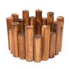 Anti-Corrosion Round Wood Garden Fence Panel
