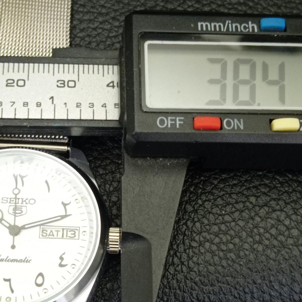 AUTOMATIC VINTAGE REFURBISHED SEIKO 5 6309A JAPAN MENS WHITE WATCH a441162-4 Sk-a441162