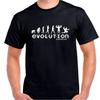 Evolution of Body Builder T Shirt Tee Exercise Fitness