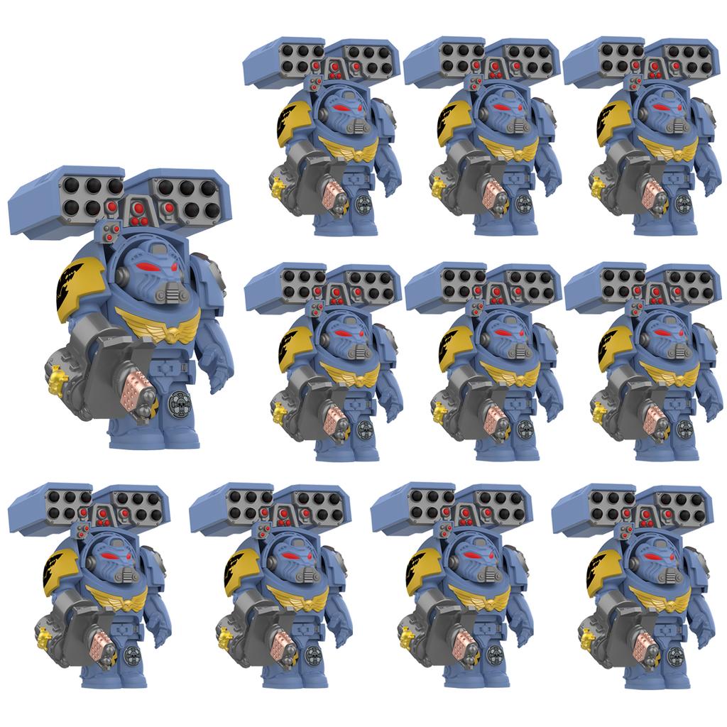 11 piezas NUEVO Caballeros Ángeles de la Guerra Ultramarines Templarios Soldados de Guerra Mini Figuras de Acción Modelo Juguetes para Niños Regalo