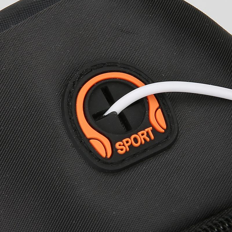 Bolsa Tiracolo de Nylon Estilosa para Homens – Peitoral Cruzada Multifuncional com Múltiplos Bolsos para Atividades ao Ar Livre