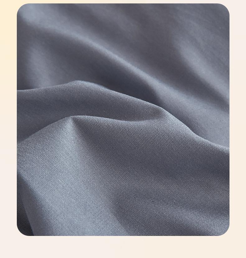 Mei Yun Ge Cotton 12868 Solid Color Double Combination Student Dormitory 3-Piece Set