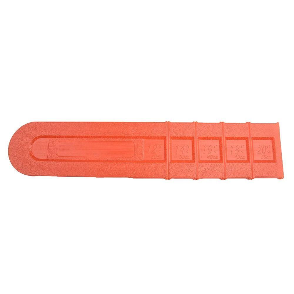 1Pcs 10-24inch Chain Saw Guide Cover Anti-scratch Plastic Chain Saw Bar Protector Plate Guard Cover for Outdoor Activities