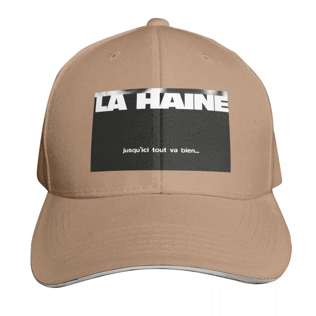 La Haine () Baseball Cap Moisture Wicking Quick Dry Curved Brim Classic Fit Low Profile Unstructured