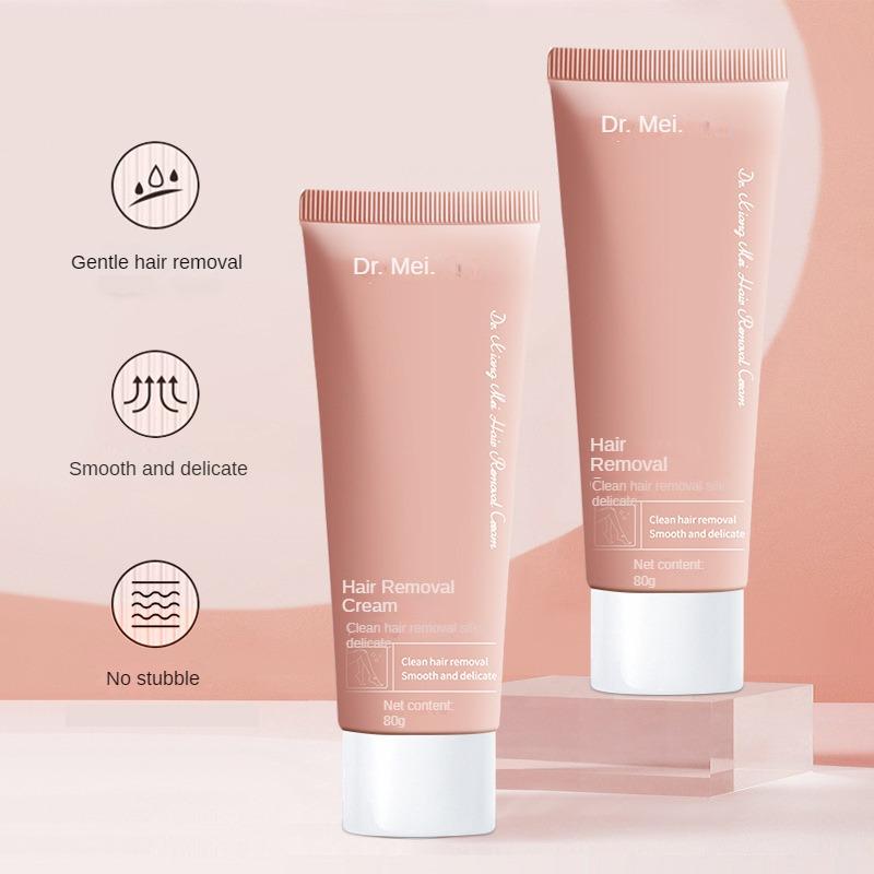 80g Fullbody Painless Mild Non-stimulus Legs Arms Depilation Cream Armpit BodyHair Remove Tool for Women Men Summer