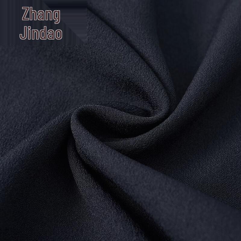 JINJU Men's Traditional Chinese Tang Suit - Short Sleeve Ice Silk Summer Set