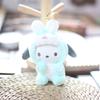 Cute Sanrio Kuromi And Friends Plush Keychain Super Soft Short Plush Material