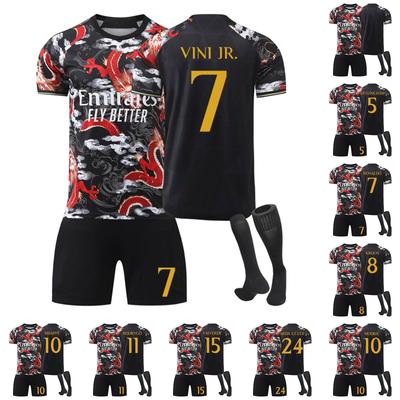 2425 Away Jerseys Sports Team Uniform Set Football Training Suit Set