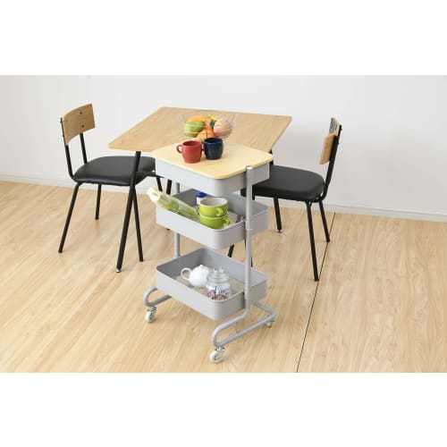 YAMAZEN Trolley Top, 44cm Wide X 33.5cm Deep X 1.2cm High (Regular Size), Natural, LBT-T(NA)