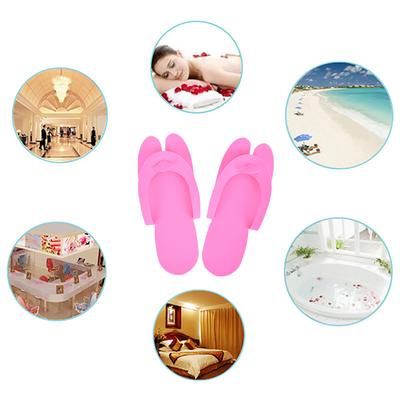 12 Pairs Disposable Foam Slippers Salon Spa Pedicure Sandals Foam Slippper