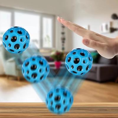 Gravity Ball Kids Indoor Outdoor Games Sport Toys PU Anti Gravity Stress Rubber Bounce Jumping Ball Hand-Eye Coordination Toy