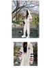 Women's Striped Sweater Jacket and Leggings Set - Trendy Two-Piece Sports Suit for Spring and Autumn
